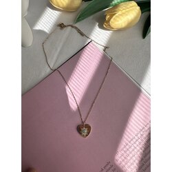 Heart Eye Kolye | Çelik