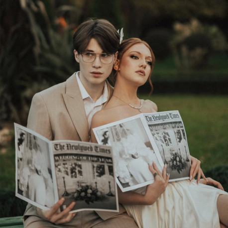 Dergi Boy Düğün Gazetesi (Kişiye Özel Tasarım)