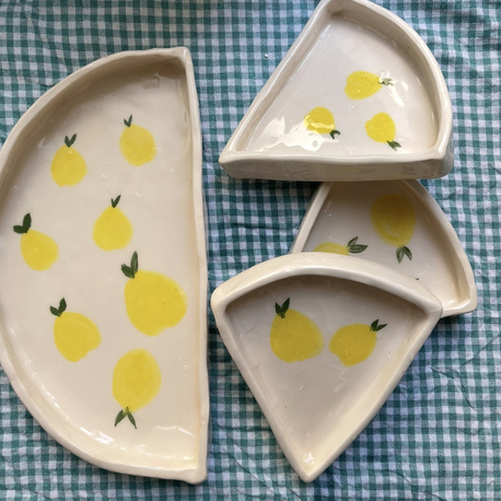 pizza Plate Set – 4 Pieces
