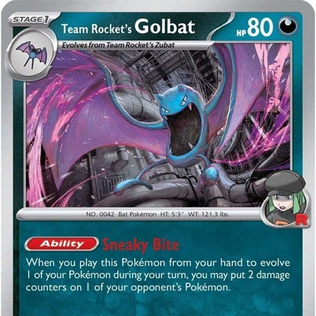 Team Rocket's Golbat