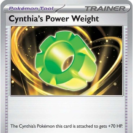 Cynthia's Power Weight