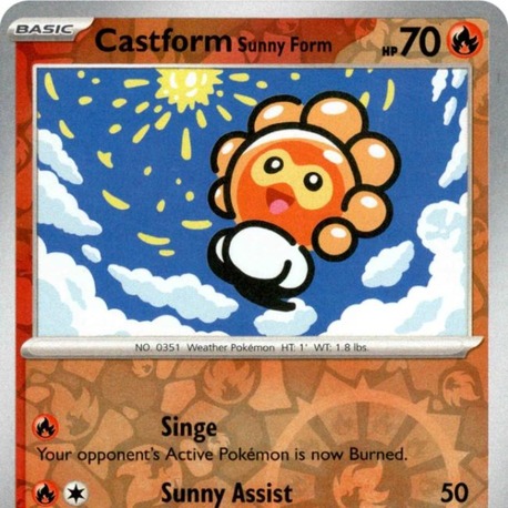 Castform Sunny Form