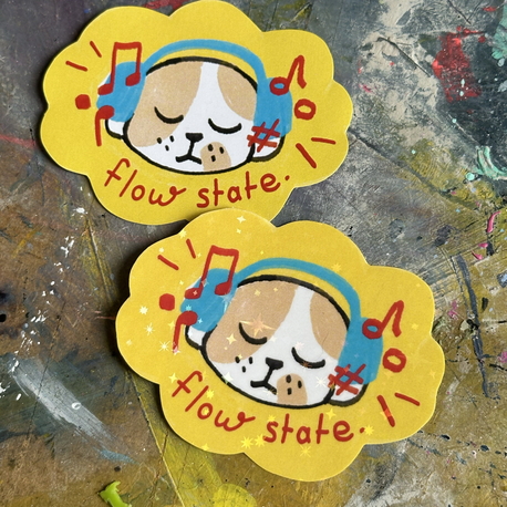 flow state. sticker