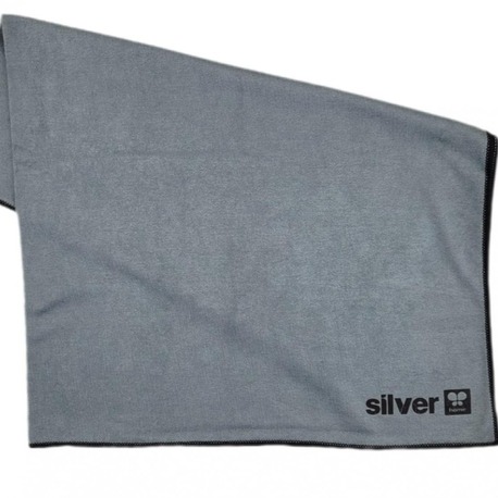 Silver Home 40x40 cm Premium Cam Bezi-Gri