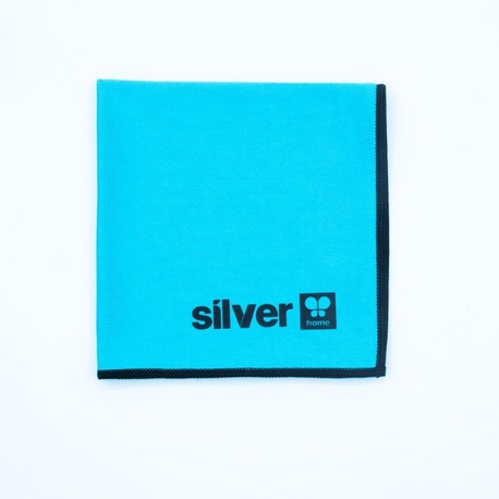 Silver home 40x40 Premium Cam Bezi (Turkuaz-gri)-Kartela
