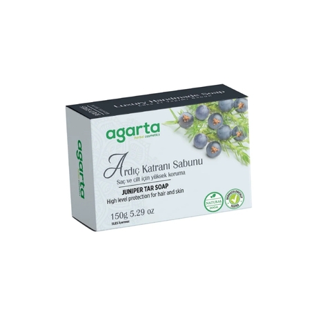 AGARTA DOĞAL EL YAPIMI ARDIÇ KATRANI SABUNU 150 GR