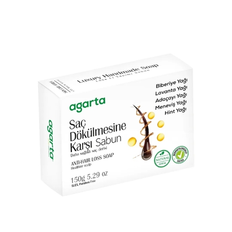 AGARTA DOĞAL BAKIM SAÇ DÖKÜLMESİNE KARŞI SABUN 150 GR