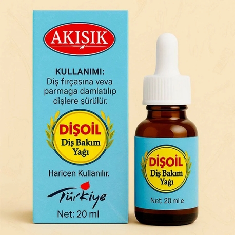 AKIŞIK DİŞOİL BİTKİSEL YAĞ 20 ML