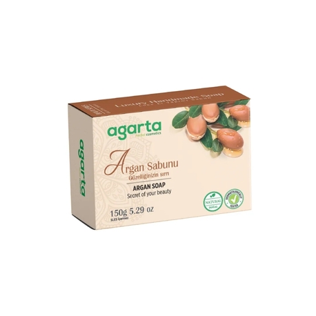 AGARTA DOĞAL EL YAPIMI ARGAN SABUNU 150 GR