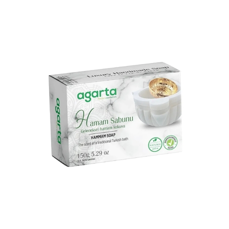 AGARTA DOĞAL EL YAPIMI HAMAM SABUNU 150 GR