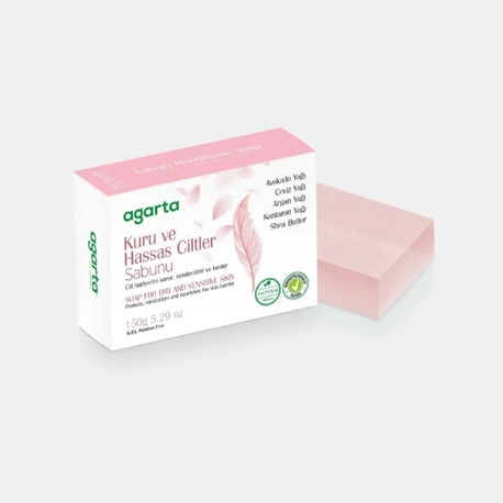 AGARTA DOĞAL BAKIM KURU VE HASSAS CİLTLER SABUNU 150 GR

