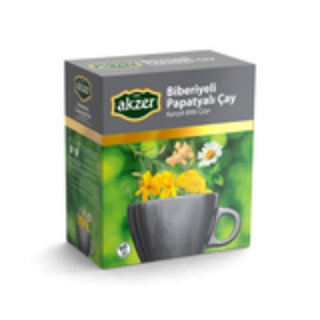 AKZER BİBERİYELİ PAPATYALI ÇAY 60 LI