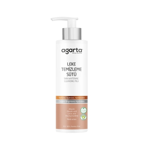 AGARTA DOĞAL LEKE VE CİLT TEMİZLEME SÜTÜ 225 ML