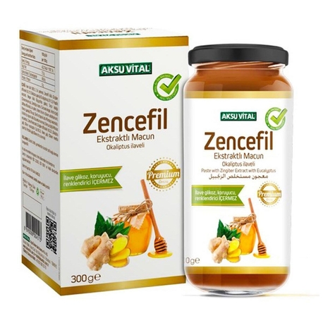 AKSU VİTAL ZENCEFİL EKSTRAKTLI MACUN 300 GR