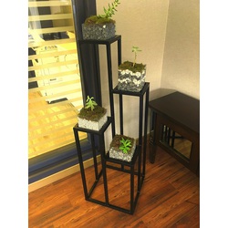 TASARIM SAKSILIK STAND ÇİÇEK RAFI