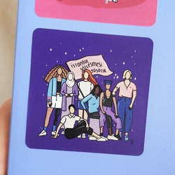 istanbul sözleşmesi yaşatır! . sticker