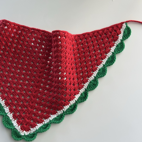 Karpuz bandana (çocuk ölçü)