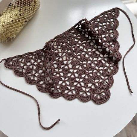 Pinterest bandana kahverengi (ön sipariş )
