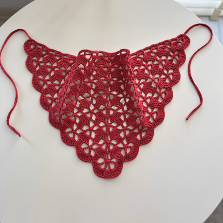Pinterest bandana (kırmızı) yetişkin