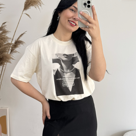 Baskılı Tshirt