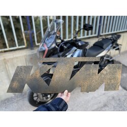Ktm paslı duvar aksesuarı 26x86 cm