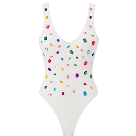Lolly Bodysuit Beyaz