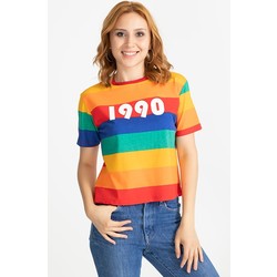 1990's Baskılı T-Shirt