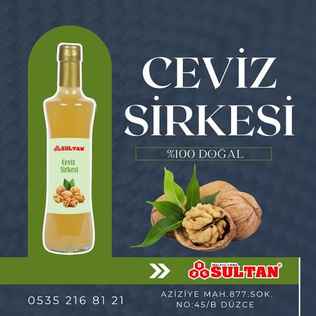 Ceviz Sirkesi %100 Doğal 