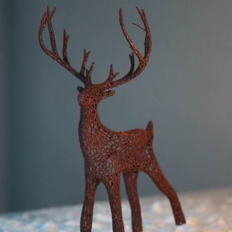 3D Baskı Geyik Figürü (PLA+ Filament)