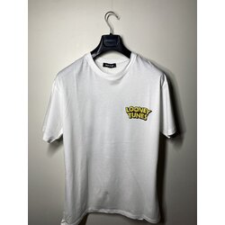 Bunny Desenli Black Magic Ovirsize T-Shirt