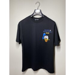 Ördek Desenli Black Magic Ovirsize T-Shirt