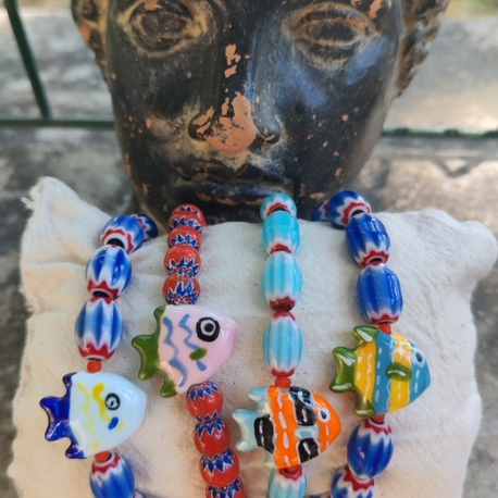 Tibet & Chevron & Fish