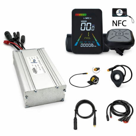 E Bike 350Watt 500Watt Beyin Controller ve EKRAN Seti E-Bike Beyin Ekran Seti Elektrikli Bisiklet