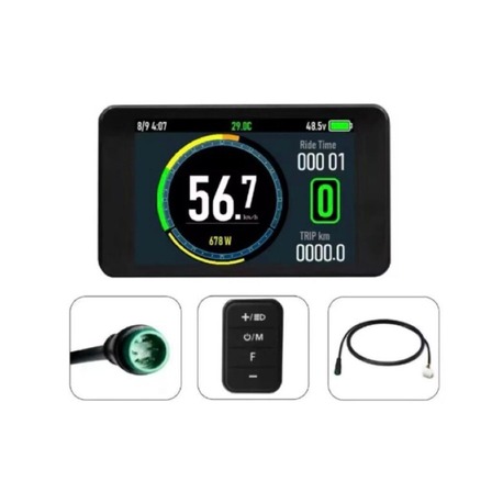 Elektrikli Bisiklet EKRAN Gösterge E-Bike RKS KUBA APE RYDER M8