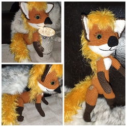 amigurumi tilki 