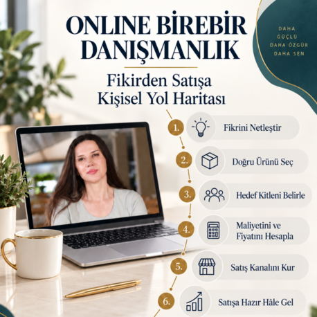 Online Birebir Danışmanlık – Fikirden Satışa Kişisel Yol Haritası
