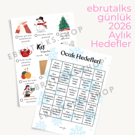 12 Aylık Hedefler ve Mevsime Özel Yapılacaklar Listeleri