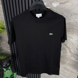 Lacoste Pamuklu Basic Tshirt (siyah)