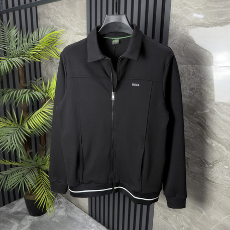 HB Tam Fermuarlı Sweatshirt (siyah)