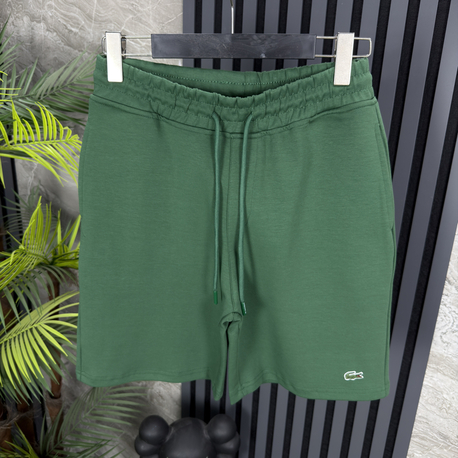 Lacoste Pamuklu Günlük Şort (yeşil)