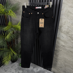 Lewis Reguler Fit Jeans( taşlanmış siyah) 