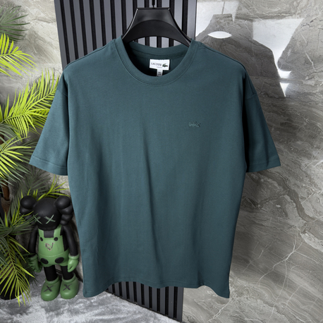 Lacoste Pamuklu Oversize Tshirt (yeşil)