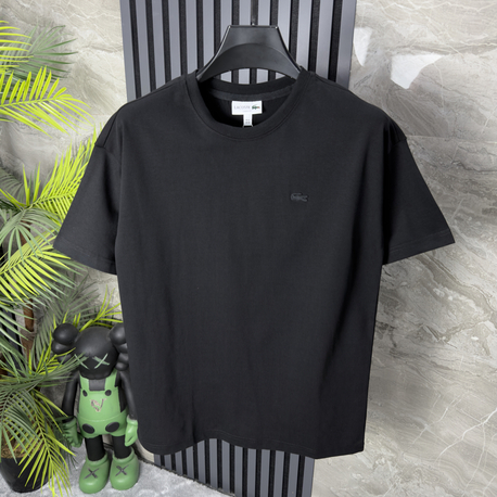 Lacoste Pamuklu Oversize Tshirt (siyah)