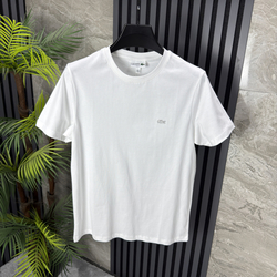 Lacoste Basic Tona Ton Pamuklu Tshirt (beyaz)