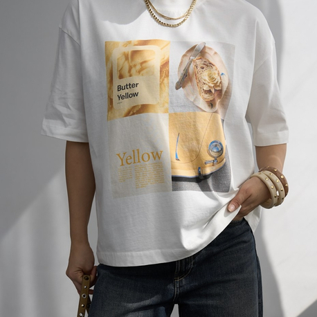 Butter Yellow T-Shırt