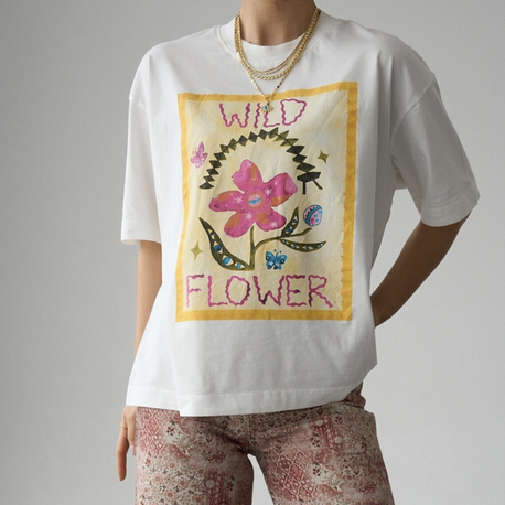 Flower T-Shırt