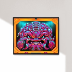 Krang art print