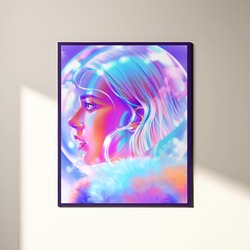 Bubble art print