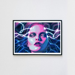 Electric Barbarella art print