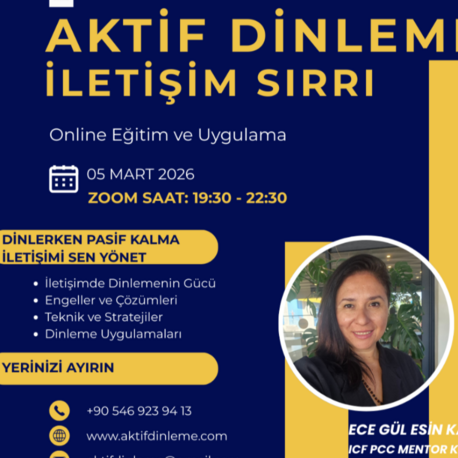 Aktif Dinleme Eğitimi